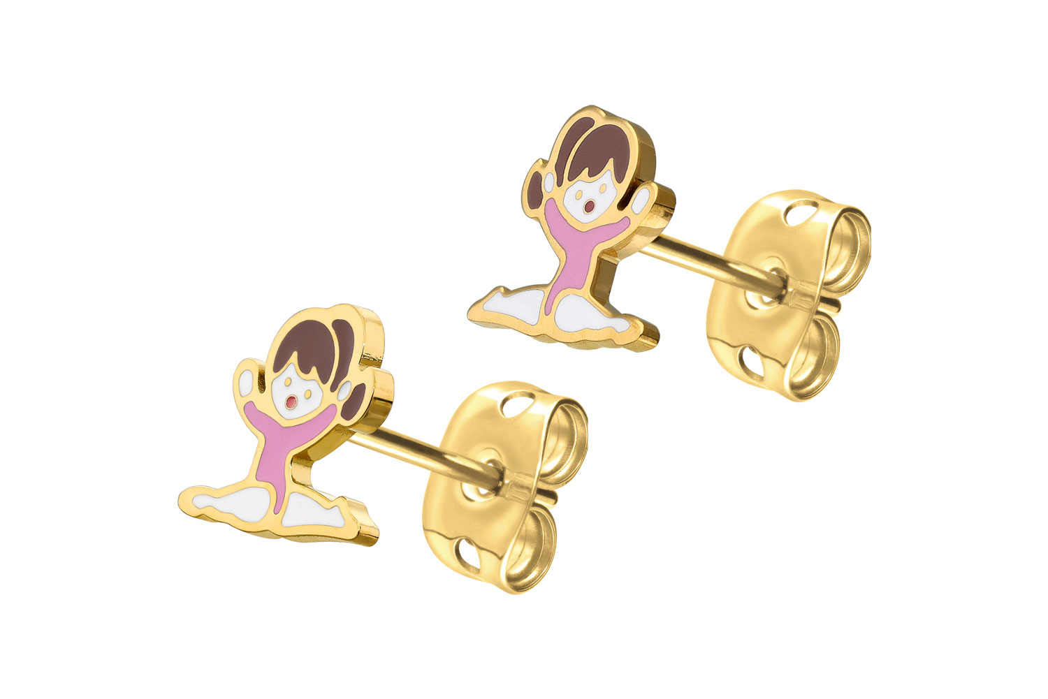 Titan Ohrstecker BALLERINA von Piercingline